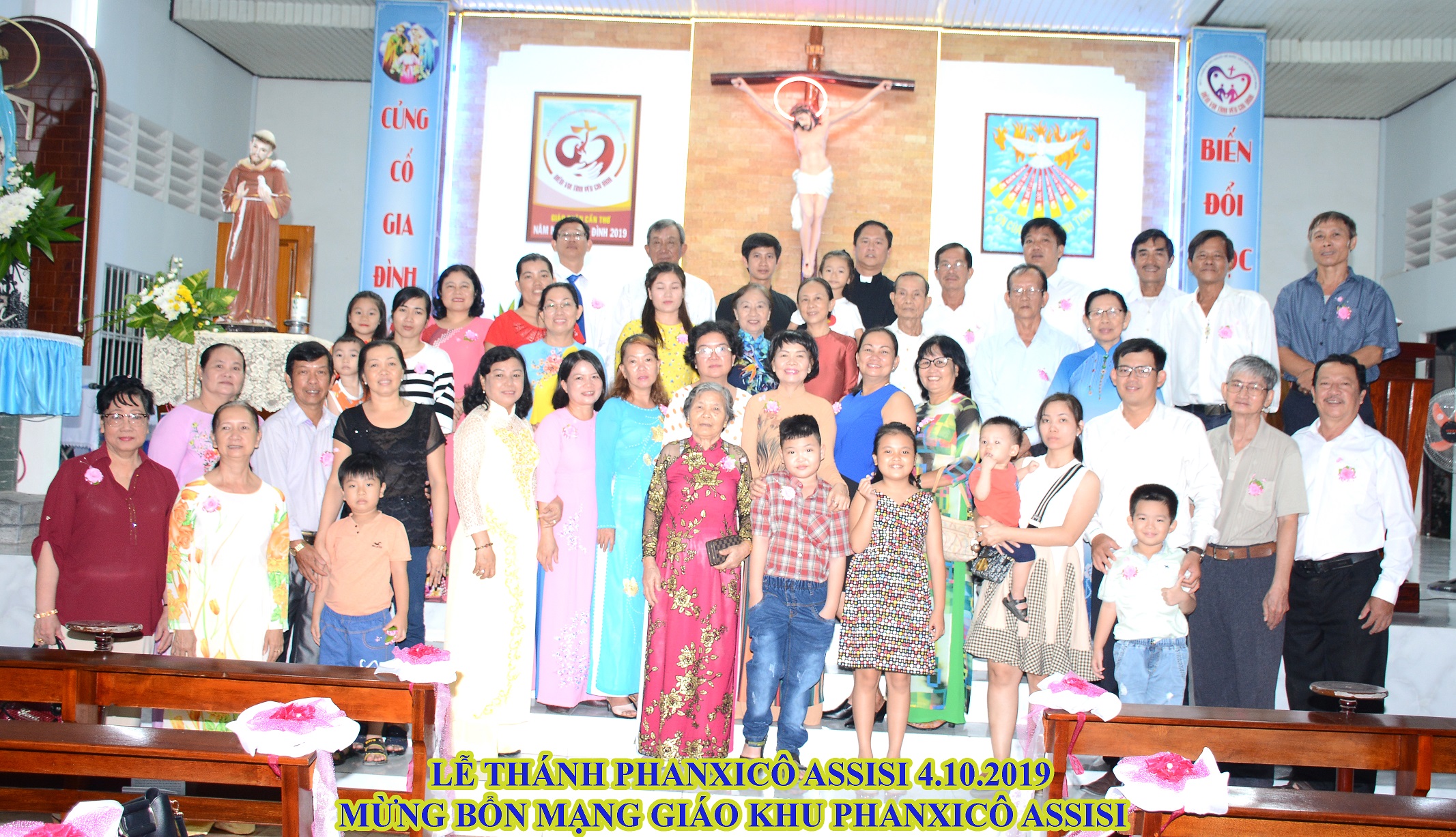 LỄ THÁNH PHANXICÔ ASSISI (4/10)  BỔN MẠNG GIÁO KHU PHANXICÔ ASSISI