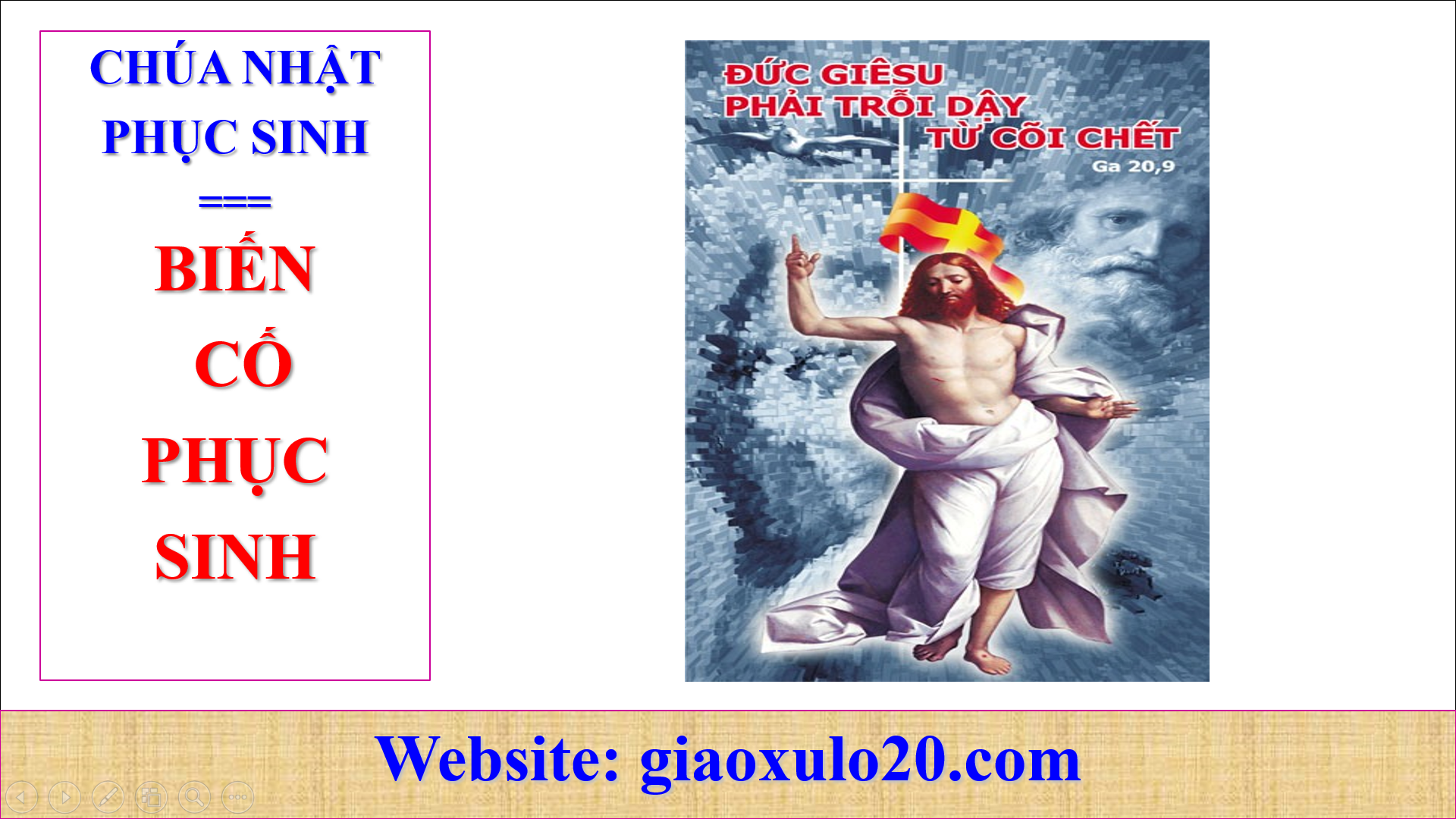 Giáo xứ Bình An Lễ Vọng Phục Sinh 2019