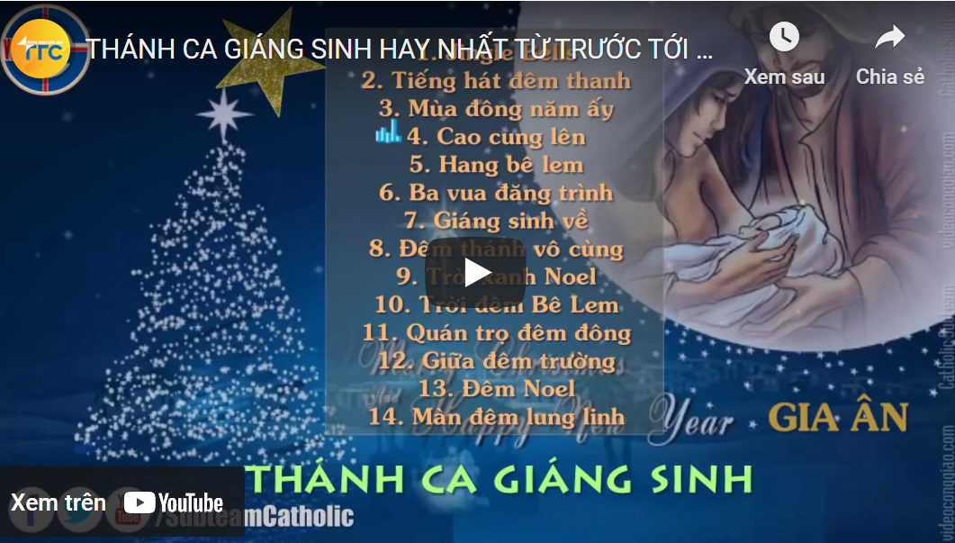 THÁNH CA GIÁNG SINH