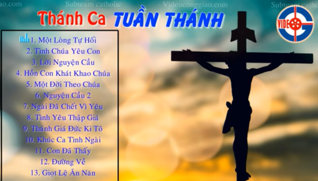 THÁNH CA TUẦN THÁNH 2021